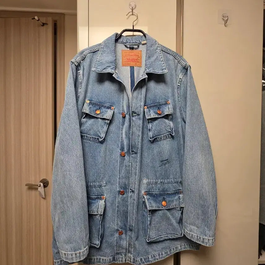 [BUNJANG] Levi's x JJJJound Utility Denim Jacket XL / 리바이스 자운드 유틸리티 데님자켓 XL