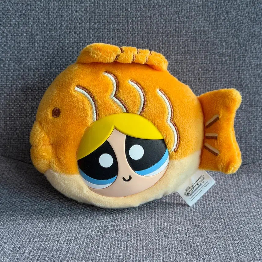 [BUNJANG] The Powerpuff Girls Fish-Shaped Keychain / (정품)파워퍼프걸 붕어빵 키링