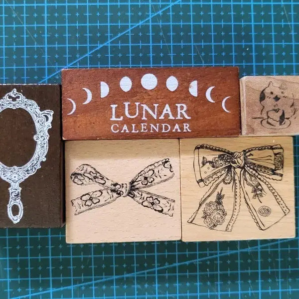 [BUNJANG] Vintage Deco Stamp Set / 빈티지 다꾸 스탬프