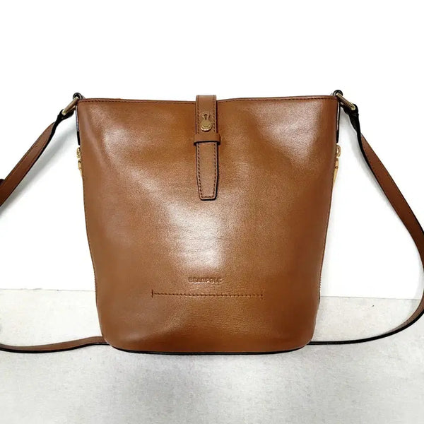 [BUNJANG] Beanpole Honey Bucket Bag (Genuine Leather) / 정품)빈폴 허니 버킷백(천연소가죽)