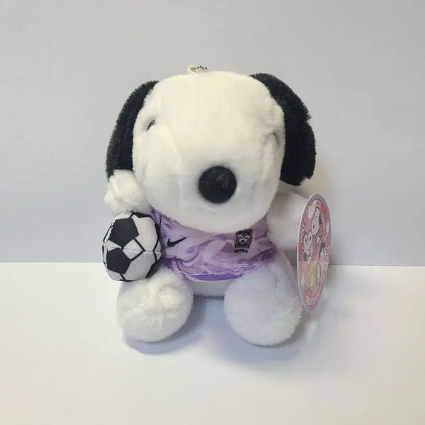 [BUNJANG] Snoopy Soccer Plush Keychain New / [새상품] 스누피 축구 인형 키링