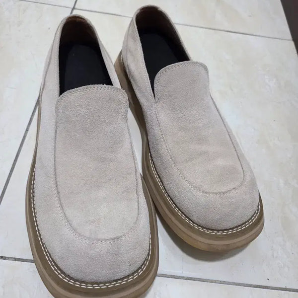 [BUNJANG] After Pray Suede Loafers Beige / 애프터프레이 로퍼 43사이즈 280