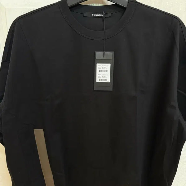 [BUNJANG] Songzio Black Short-Sleeve T-Shirt Size 48 / 송지오 반팔 48사이즈 보관만한 새상품입니다. 싸게
