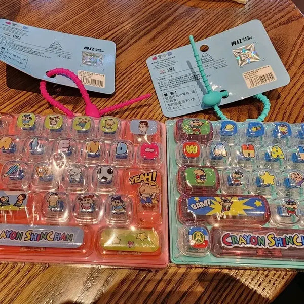 [BUNJANG] Crayon Shin-chan Large Keycap Keychain / 짱구는못말려 대형 키캡 키링(정품.새상품)