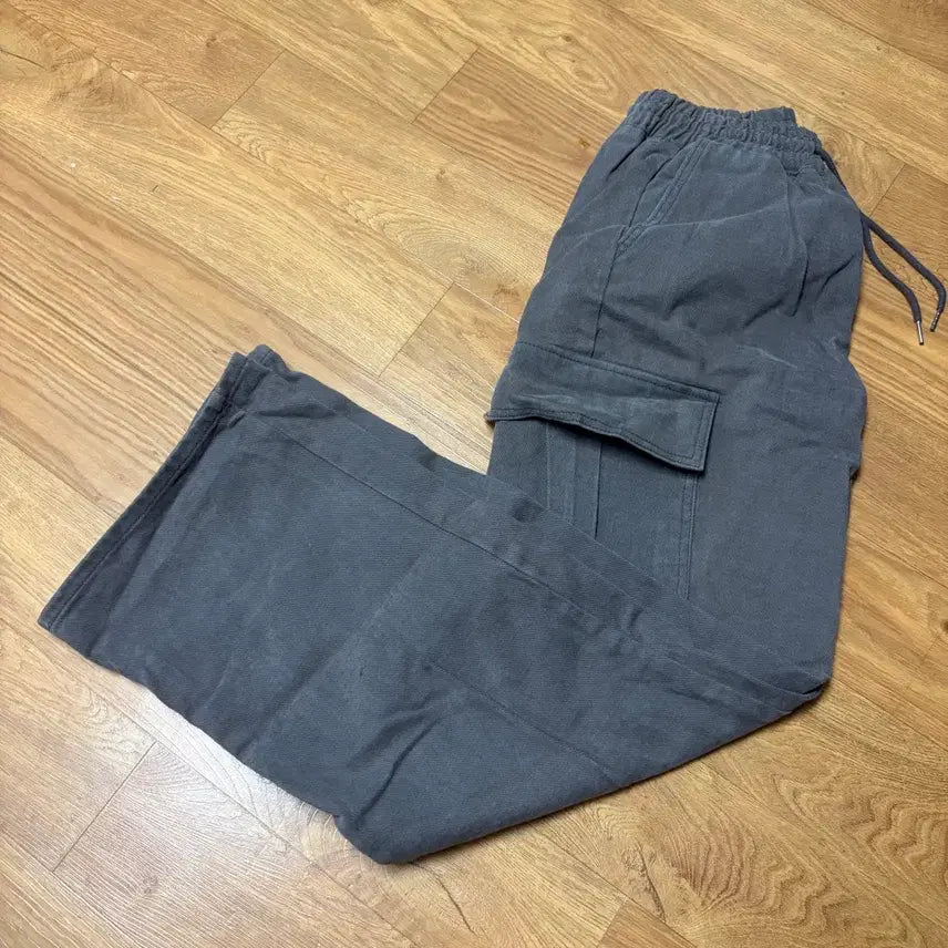 [BUNJANG] Black Up Cargo Pants Grey / 블랙업 카고팬츠 그레이