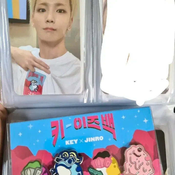 [BUNJANG] SHINee Key Jinro Collaboration Badge / 키이즈백 뱃지