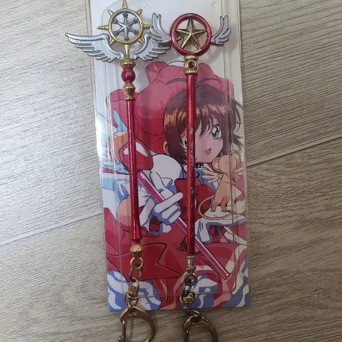[BUNJANG] Cardcaptor Sakura Star Wand Dream Wand Keychain Bundle Set / 카드캡터체리 별봉 꿈봉 키링 일괄