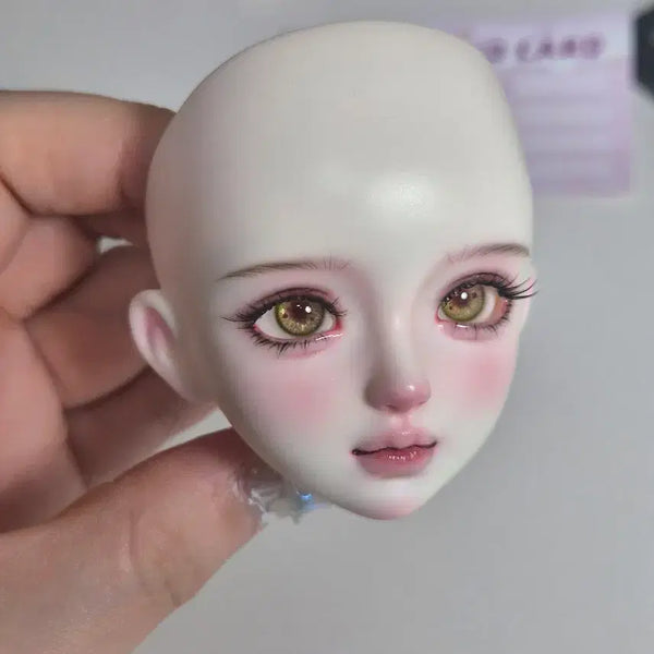 [BUNJANG] MSD Size Ball-Jointed Doll Head (Nansing Type) with Makeup / 풀박스 구관 msd 헤드 구체관절인형 메이크업된 헤드