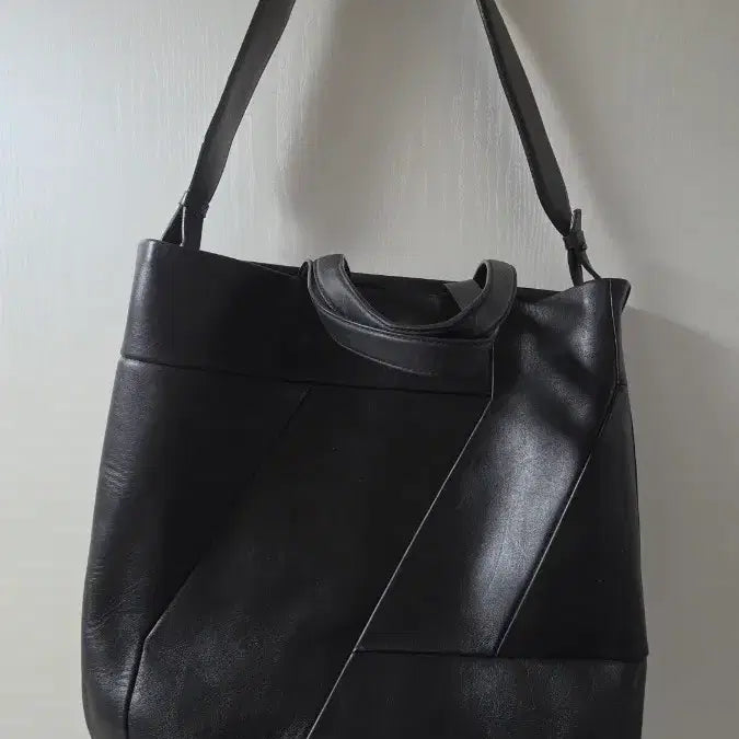 [BUNJANG] Solid Homme Leather Tote Bag Shoulder Bag Crossbody Bag / 솔리드옴므 가죽 레더 토트백 숄더백 크로스백