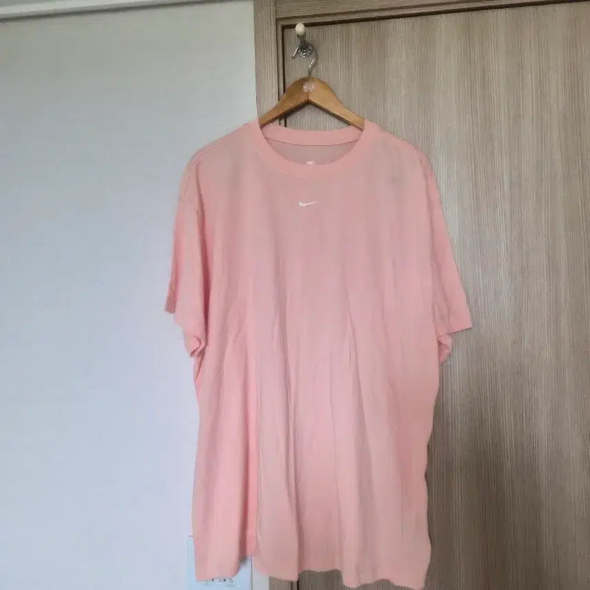 [BUNJANG] Nike Cotton T-Shirt XL / 나이키 반팔 티셔츠 핑크 xl