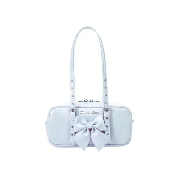 [BUNJANG] Idang Club Idang Ribbon Mini Bag Sky Blue / 아이당클럽 아이당 리본 미니 백 하늘색 새상품