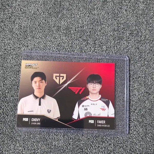 [BUNJANG] T1 Faker & Gen.G Chovy Edition Trading Cards / T1 페이커 쵸비 젠지 티원 에디션 Bault faker chovy
