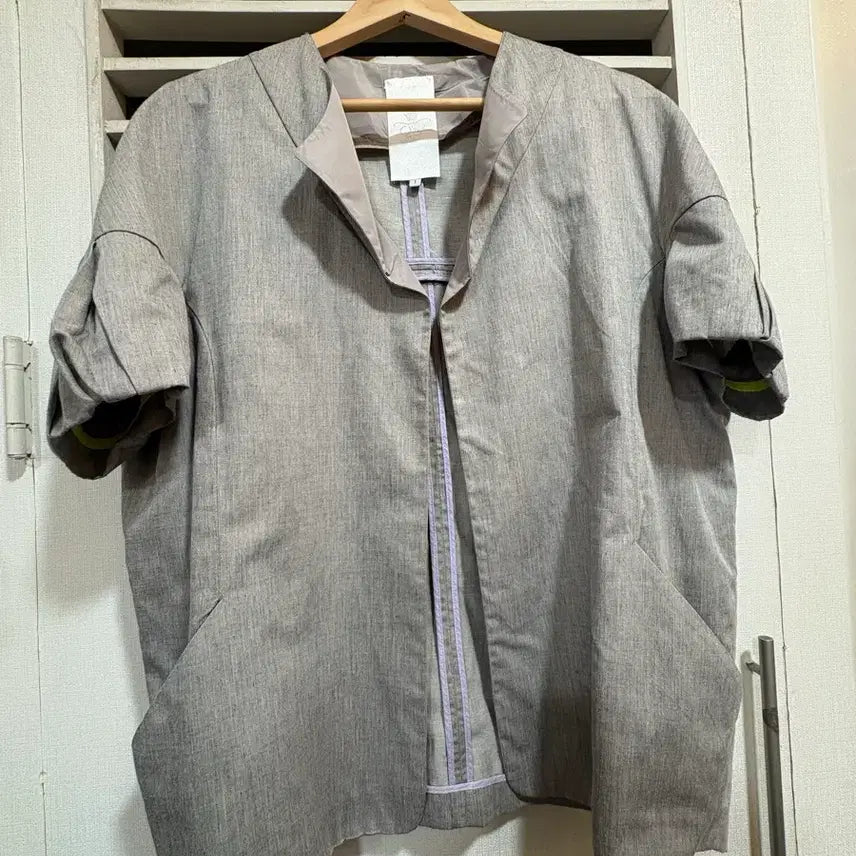 [BUNJANG] O2nd Grey Cardigan-Style Jacket / 오즈세컨그레이가디건형자켓