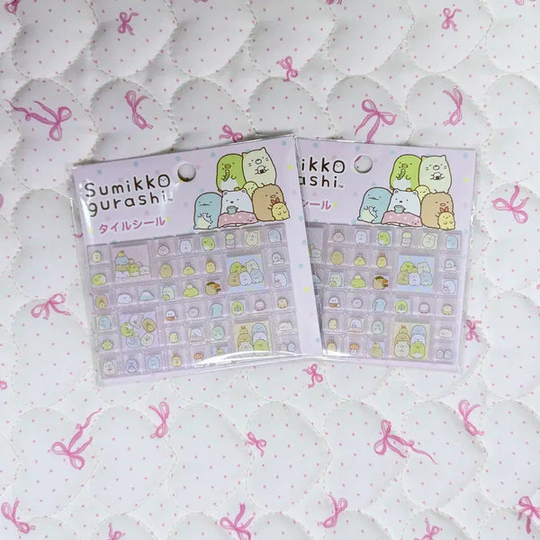 [BUNJANG] San-X Sumikko Gurashi Mini Tile Stickers / 일본 산엑스 스밋코구라시 미니 타일 스티커