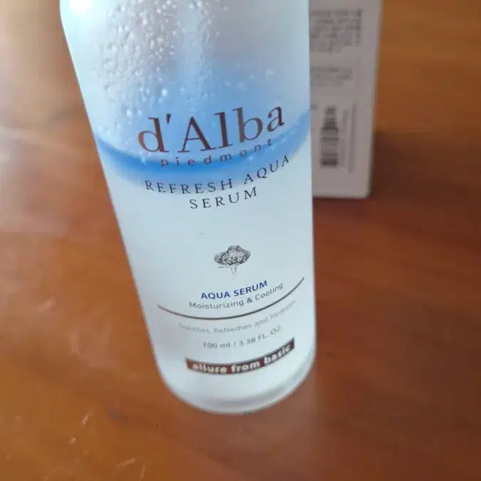 [BUNJANG] d'Alba Refresh Aqua Serum 100ml / (사용한 제품) 달바 리프레쉬 아쿠아 세럼 100ml
