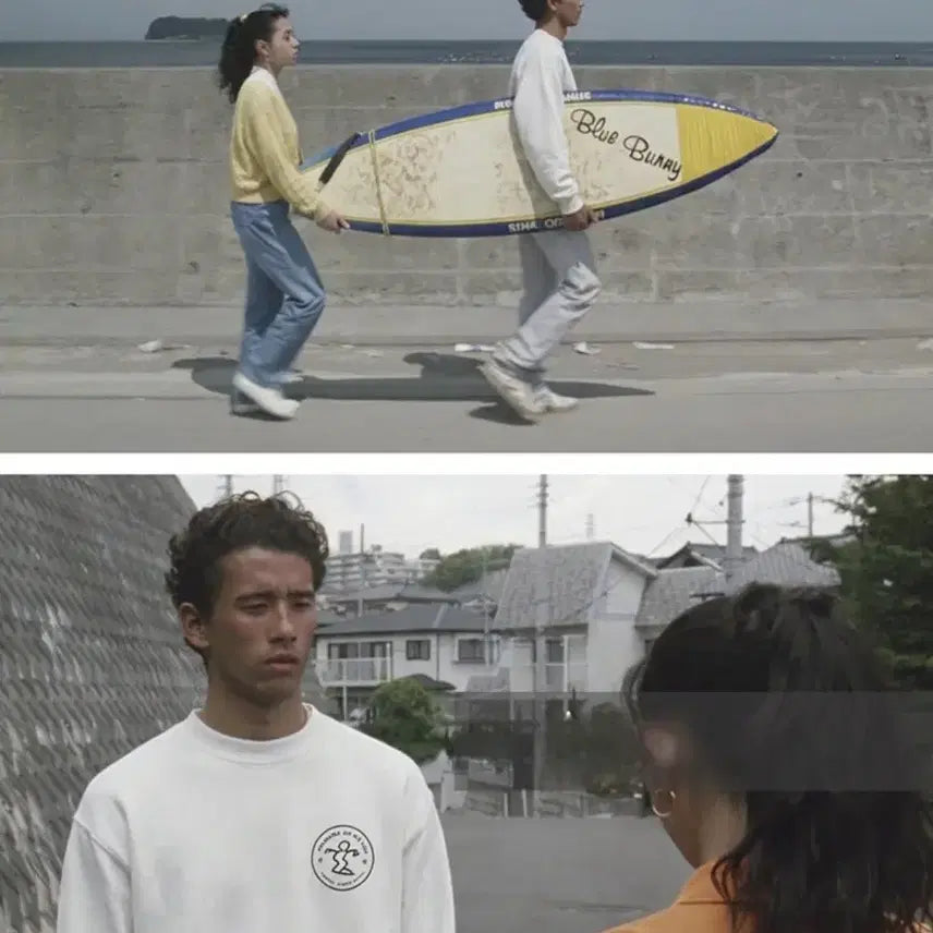 [BUNJANG] Da Hui 90s Surf Sweatshirt / 70년대 미국 하와이 서핑 브랜드 90s 다 후이 Da Hui 빈티지 서프 스웻셔츠 남녀공용 M 95 기타노다케시 그 여름 가장 조용한 바다