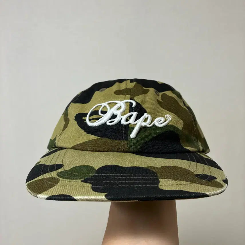 [BUNJANG] BAPE 1st Camo Ball Cap Green / [free]베이프 BAPE 1st 카모 볼켑 녹계