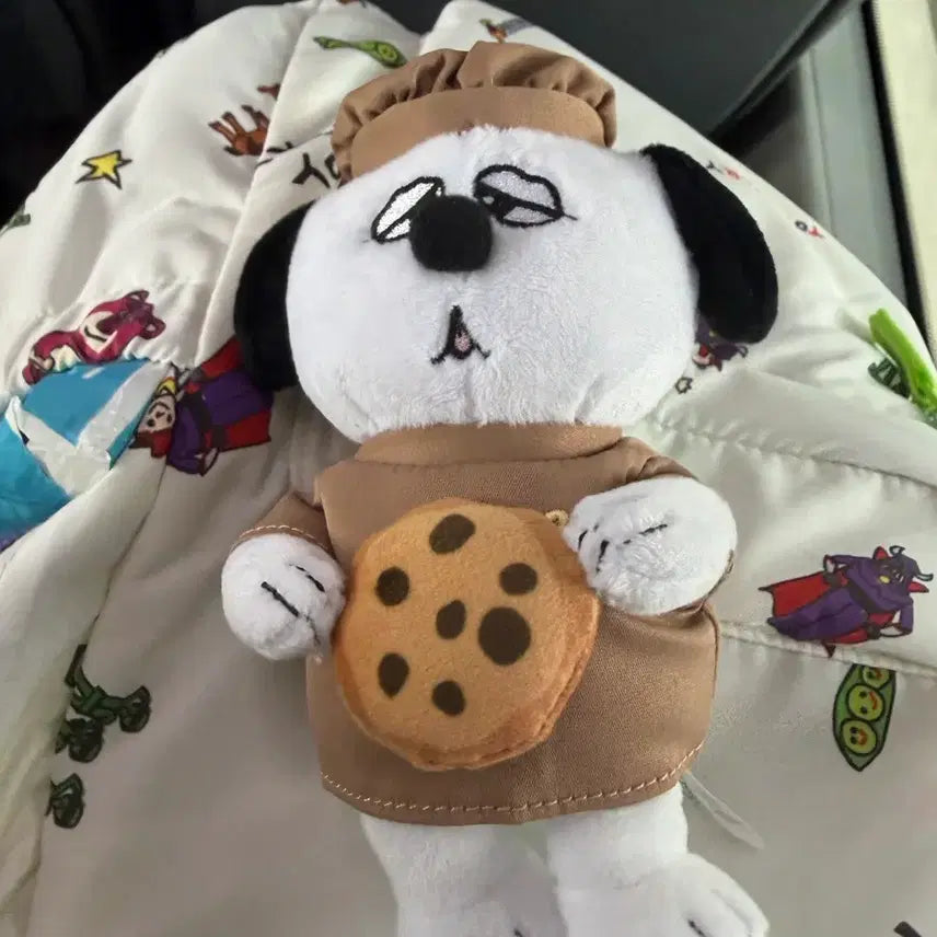 [BUNJANG] Snoopy Bakery Baking Keychain / 스누피 베이커리 베이킹 키링