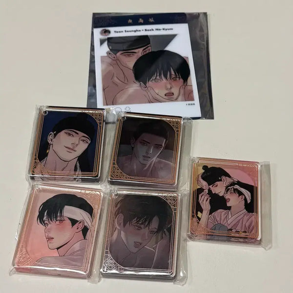 [BUNJANG] Painter of the Night Animate Gratte Goods Bundle Set / 야화첩 애니메이트 그라떼 굿즈