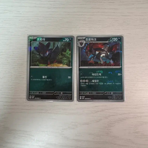 [BUNJANG] Zoroark Master Ball Mirror Set / 조로아, 조로아크 마스터볼 미러 세트