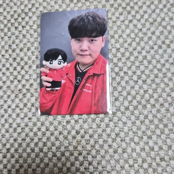 [BUNJANG] T1 Gumayusi Plush Special Photocard Set (2 Types) / 미개봉)T1 구마유시 인형 특전 포토카드 2종