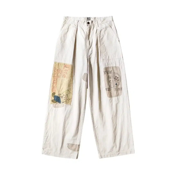 [BUNJANG] Capital Pants Beige / 캐피탈 팬츠