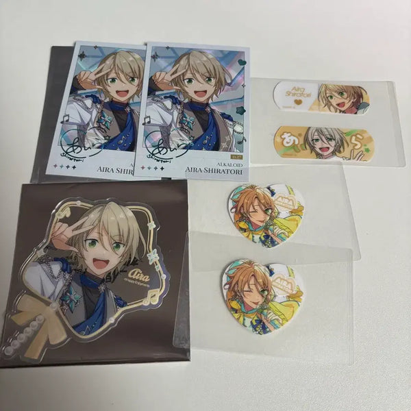 [BUNJANG] Ensemble Stars 10th Anniversary Mofun Pop-up Polaroids Bundle Set / 일괄) 앙스타 10주년 모펀 팝업 폴라 클카 아이라