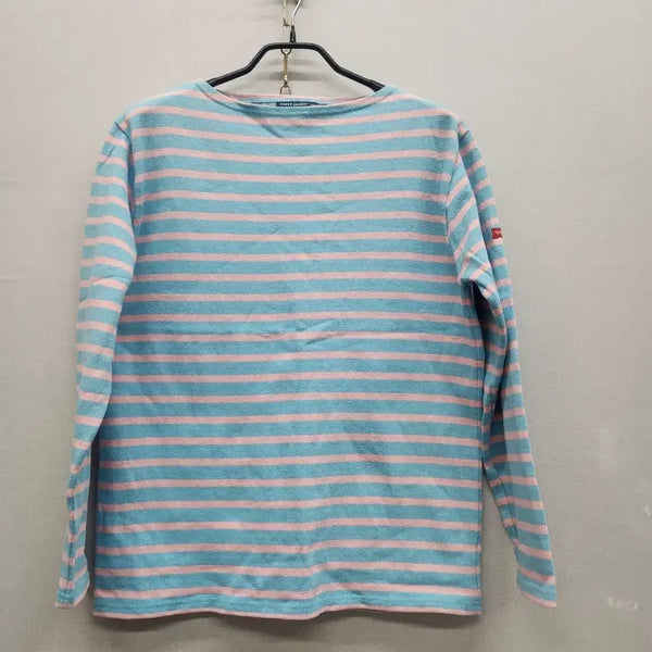 [BUNJANG] Saint James French Stripe Long Sleeve T-Shirt Size 2 (S) / 세인트제임스 메이드 프랑스 스트라이프 긴팔티 T2(S)