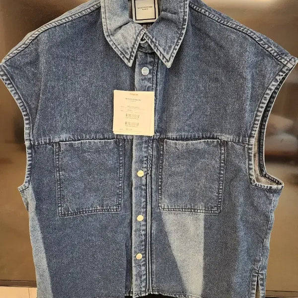 [BUNJANG] WooYoungMi Denim Vest / 우영미 데님베스트