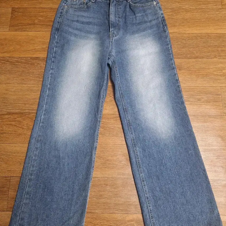 [BUNJANG] Needj Wide Denim Pants M / (새상품) 니드제이 와이드 데님 팬츠 M