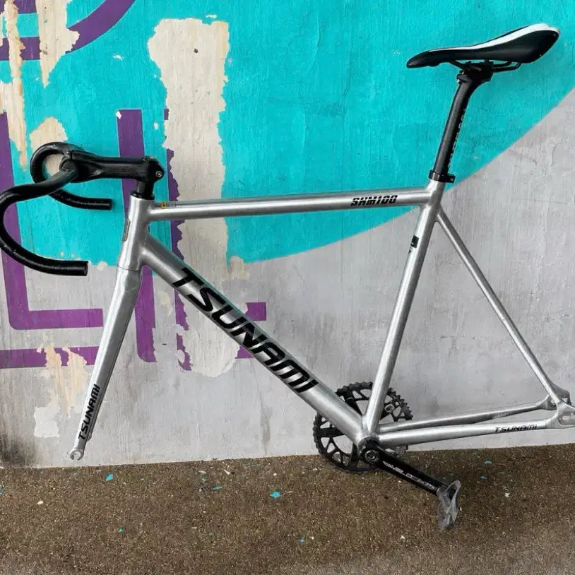 [BUNJANG] Pixy Tsunami SNM100 Silver Bicycle / 픽시 쓰나미 snm100 실버 판매