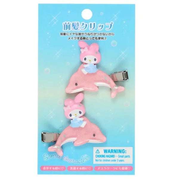 [BUNJANG] Sanrio My Melody Dolphin Series Hairpin / 산리오 돌핀 시리즈마이멜로디 헤어핀