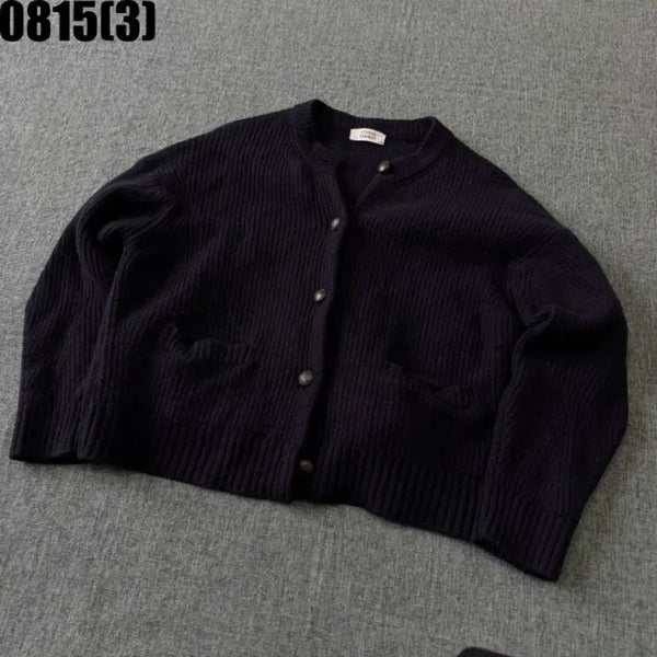 [BUNJANG] Studio Tomboy Cardigan Navy F / 스튜디오 톰보이 가디건 네이비 F  8/15