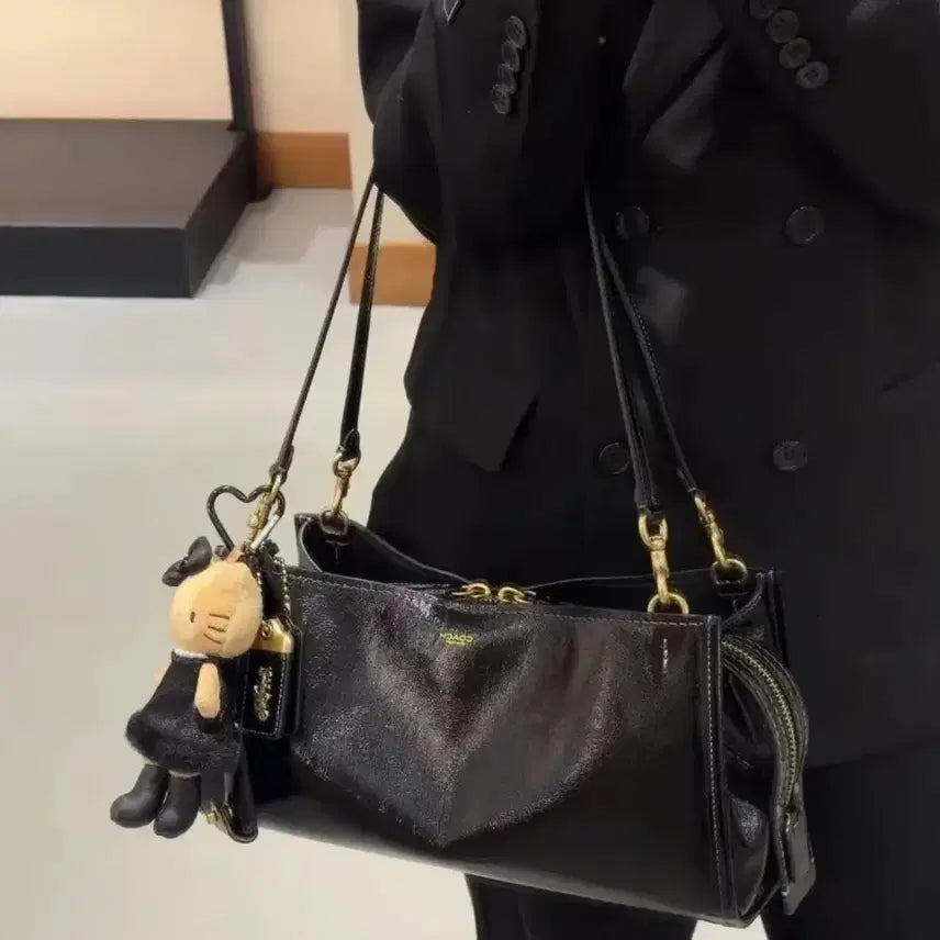 [BUNJANG] Coach Rogue 34 Top Handle Bag / COACH/ROGUE 34호 장갑 크로스백 숄더백 토트백