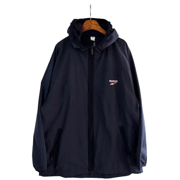 [BUNJANG] Reebok Classic Vector French Terry Jacket Navy 2XL / 리복 클래식 벡터프렌치 테리 자켓 네이비 2XL 정품