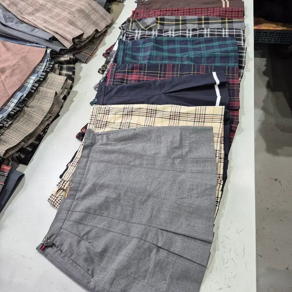 [BUNJANG] Used School Skirt Size 77 (Set of 10) / 중고 교복치마 사이즈 77. 10장