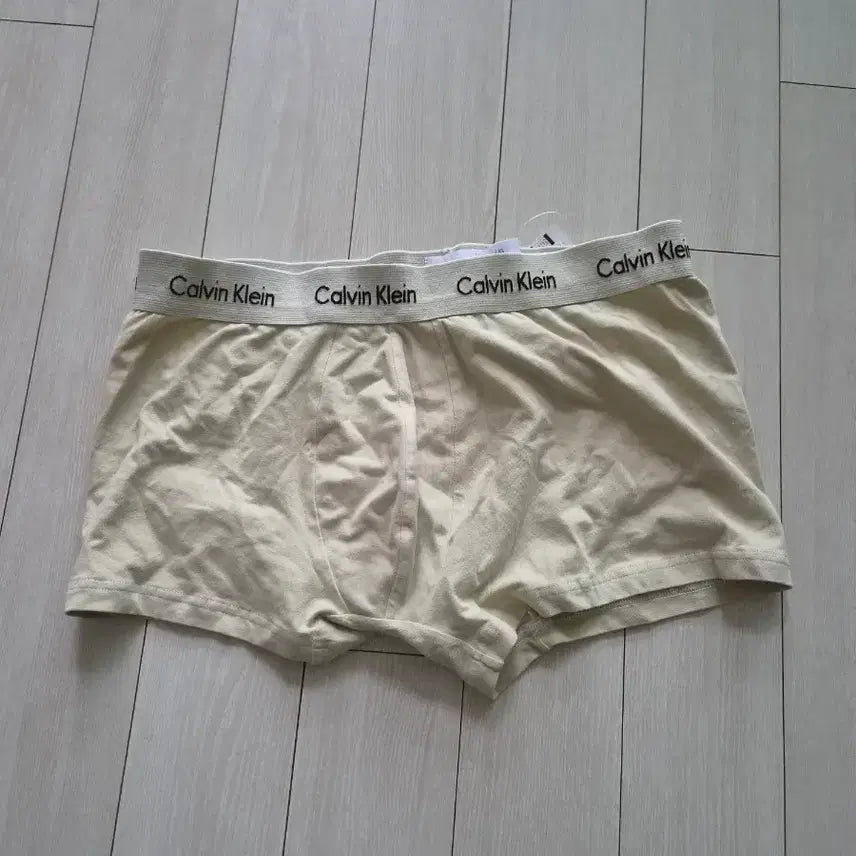 [BUNJANG] Calvin Klein Men's Boxers L Beige / 캘빈클라인 남성 드로즈 L 베이지(새상품)