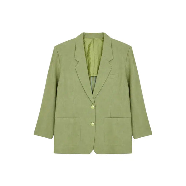 [BUNJANG] STEAM BOAT Linen Jacket Women / STEAM BOAT 린넨 자켓 - Women (6361)