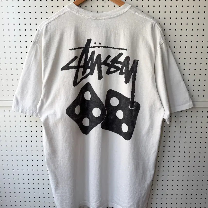 [BUNJANG] Stussy Dice Pigment Dyed T-Shirt / 스투시 다이스 피그먼트 다이드 티셔츠