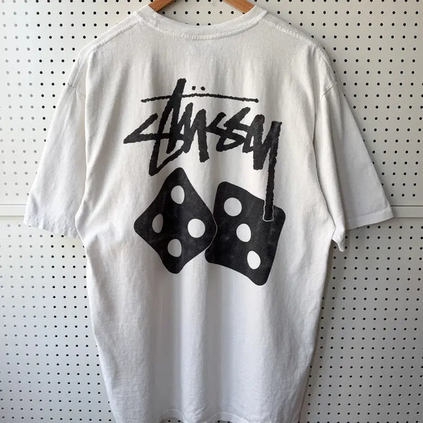[BUNJANG] Stussy Dice Pigment Dyed T-Shirt / 스투시 다이스 피그먼트 다이드 티셔츠