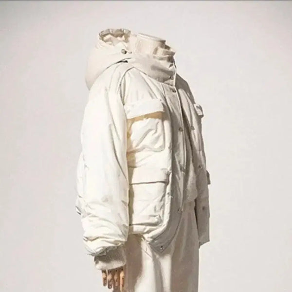 [BUNJANG] TIME (by Handsome) Lambskin Goose Down Padding Jacket / 한섬 타임 램스스킨 구스패딩 한겨울 멋지게지켜줄 패딩~