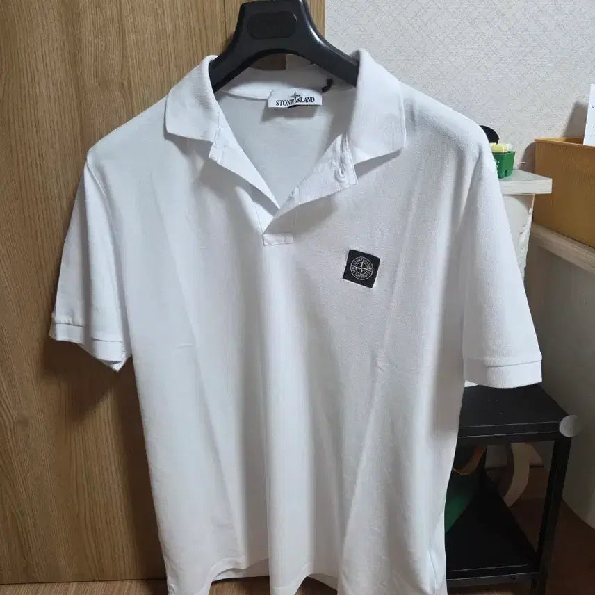 [BUNJANG] Stone Island XL Polo Shirt / 스톤아일랜드 XL 1회착용 카라티