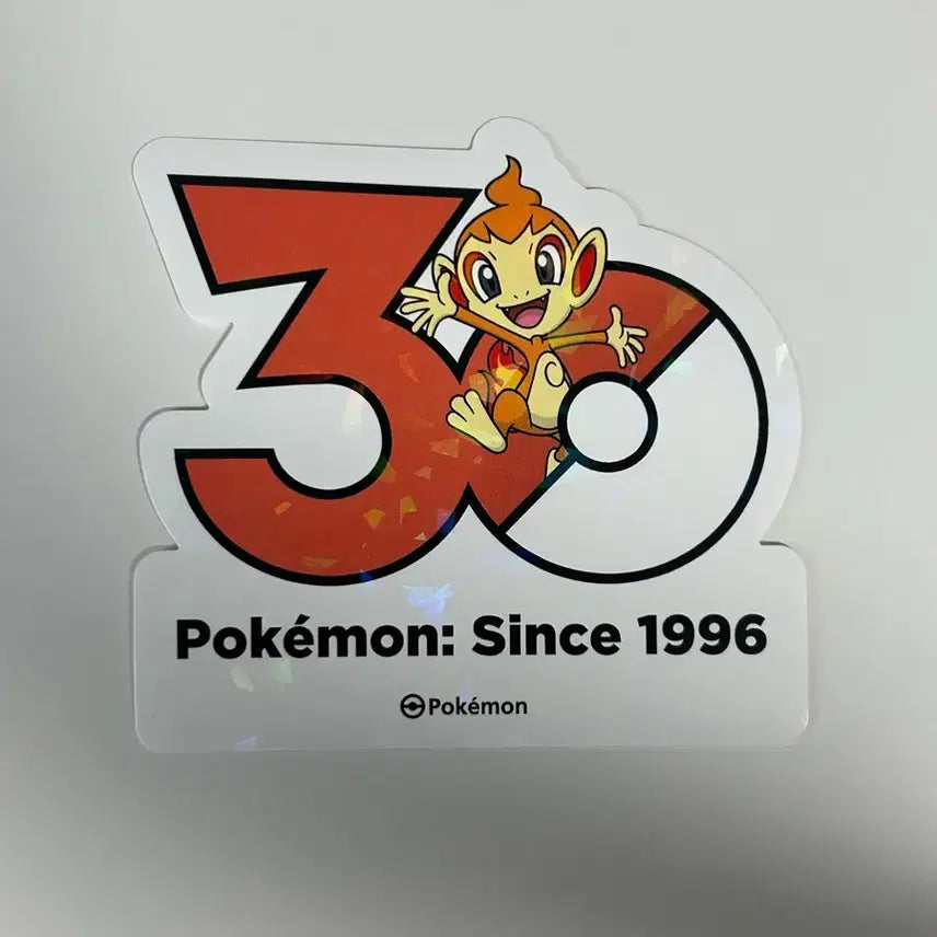 [BUNJANG] Pokemon 30th Anniversary Sticker Charizard / 포켓몬 30주년 스티커 불꽃숭이 판매합니다