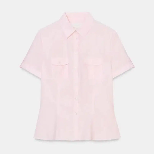 [BUNJANG] Zara Tailored Poplin Short Sleeve Shirt / 자라 테일러드 포플린 반팔 셔츠