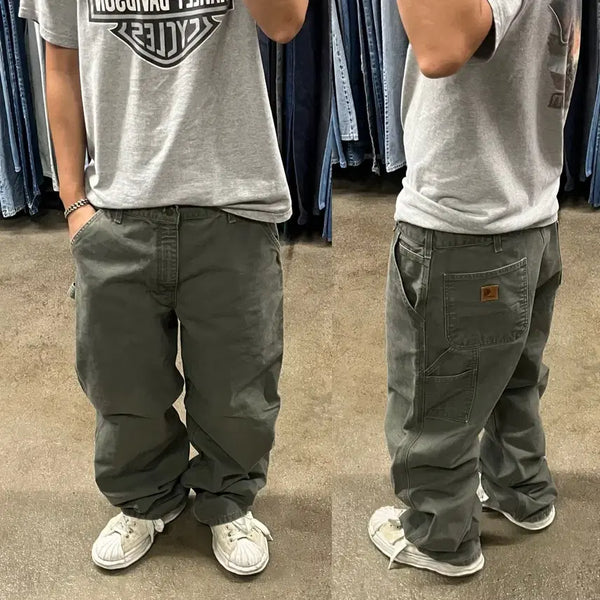 [BUNJANG] Carhartt B11 Carpenter Pants Moss Green (36) / Carhartt B11 카펜터 팬츠 (36)