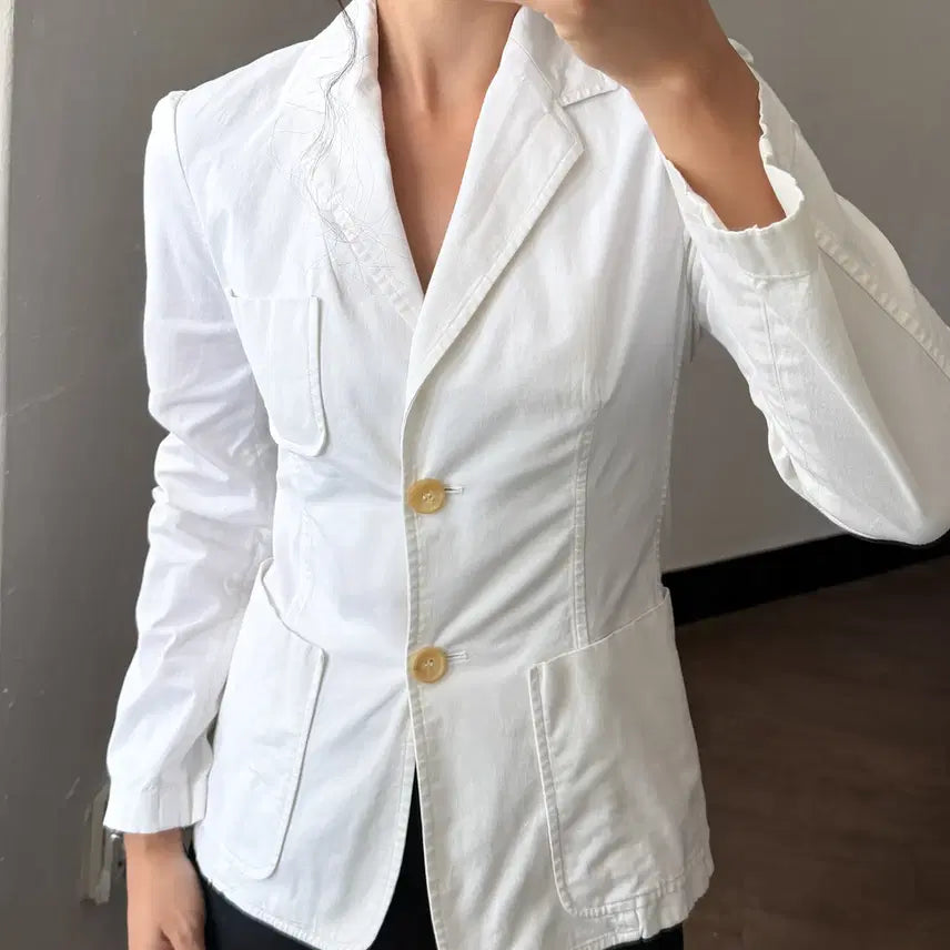 [BUNJANG] Celine 2B Pocket Blazer Jacket / 셀린느 2B 포켓 블레이저 자켓