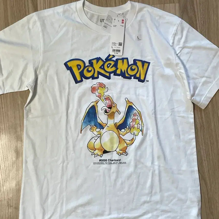 [BUNJANG] Uniqlo Pokemon Large Ball T-Shirt / 유니클로 포켓몬 라지몽 티셔츠 라지 엠사이즈