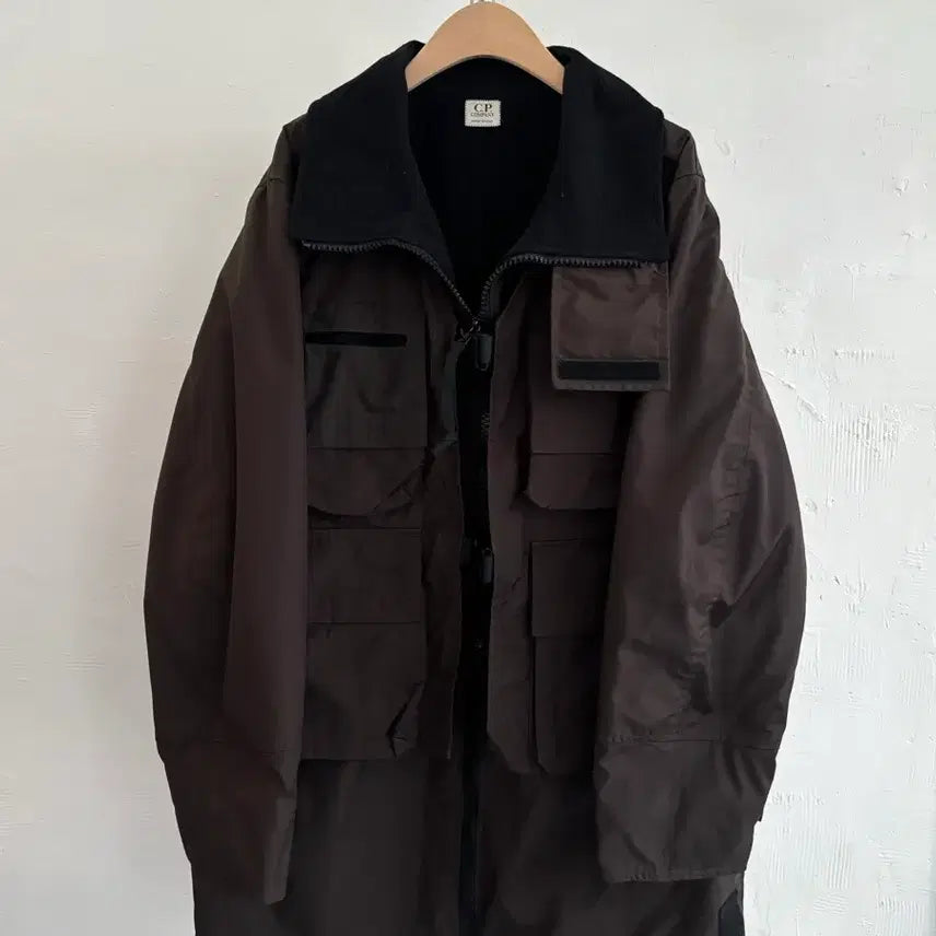 [BUNJANG] C.P. Company 2001FW Archive Brown Buckle Utility Jacket / C.P. Company 씨피컴퍼니 2001FW 아카이브 브라운 버클 유틸리티 자켓
