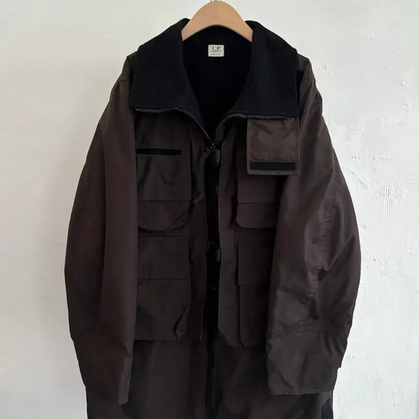 [BUNJANG] C.P. Company 2001FW Archive Brown Buckle Utility Jacket / C.P. Company 씨피컴퍼니 2001FW 아카이브 브라운 버클 유틸리티 자켓