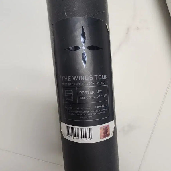 [BUNJANG] BTS WINGS TOUR Concert Poster Set (Sealed Bundle Set) / (미개봉 일괄) 방탄 윙즈 투어 콘서트 포스터 세트 BTS WINGS TOUR  poster set